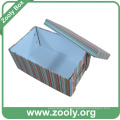 Printed Rigid Folding Paper Box with Lid